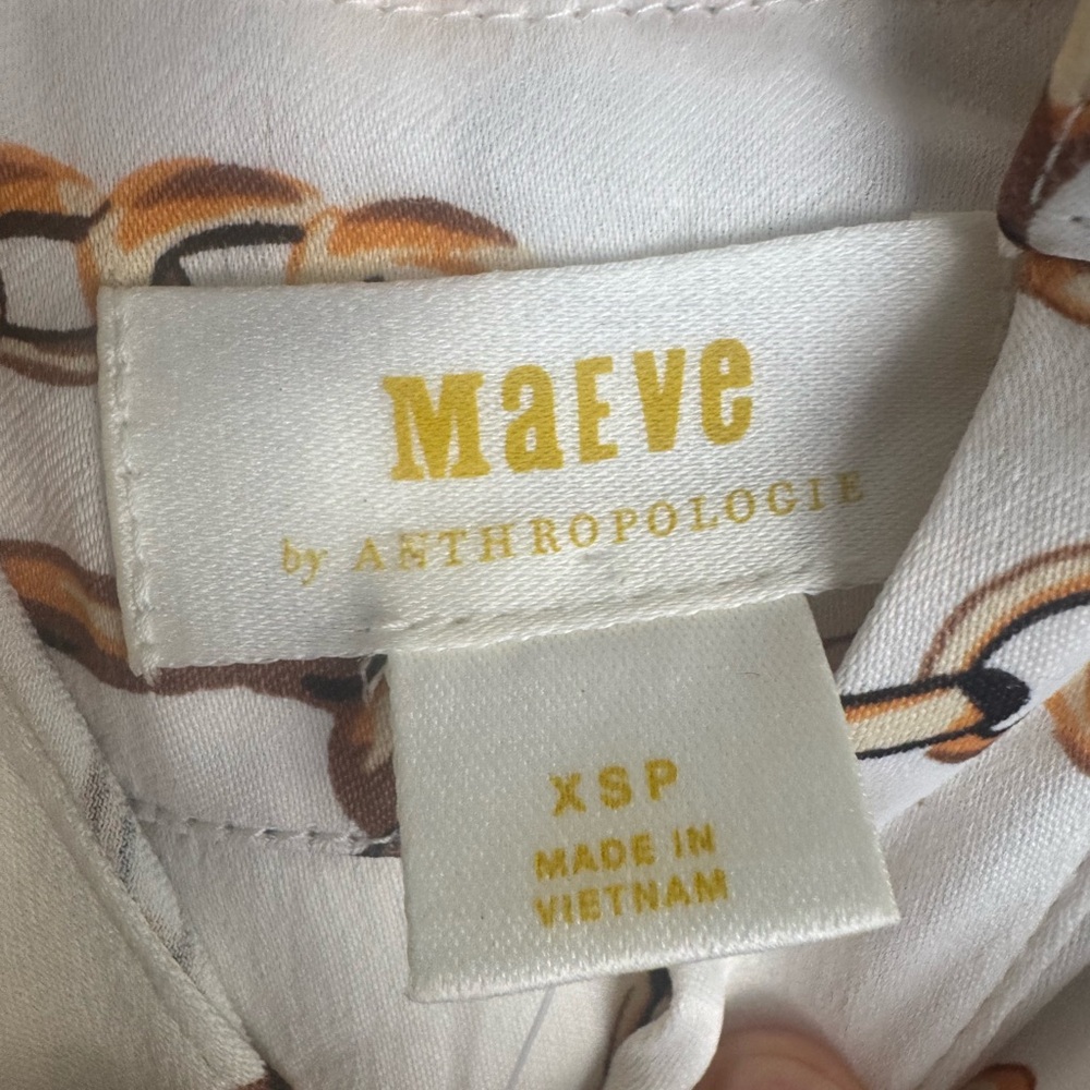 Maeve by Anthropologie Chain Print Maxi Dress – XS - Picture 6 of 6